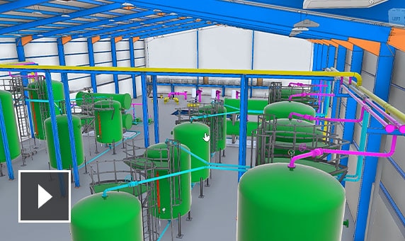 Video: Technical demo of collaboration in Plant 3D with BIM Collaborate Pro