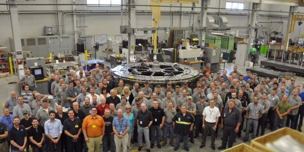 This image shows the Paragon D&amp;E manufacturing team.
